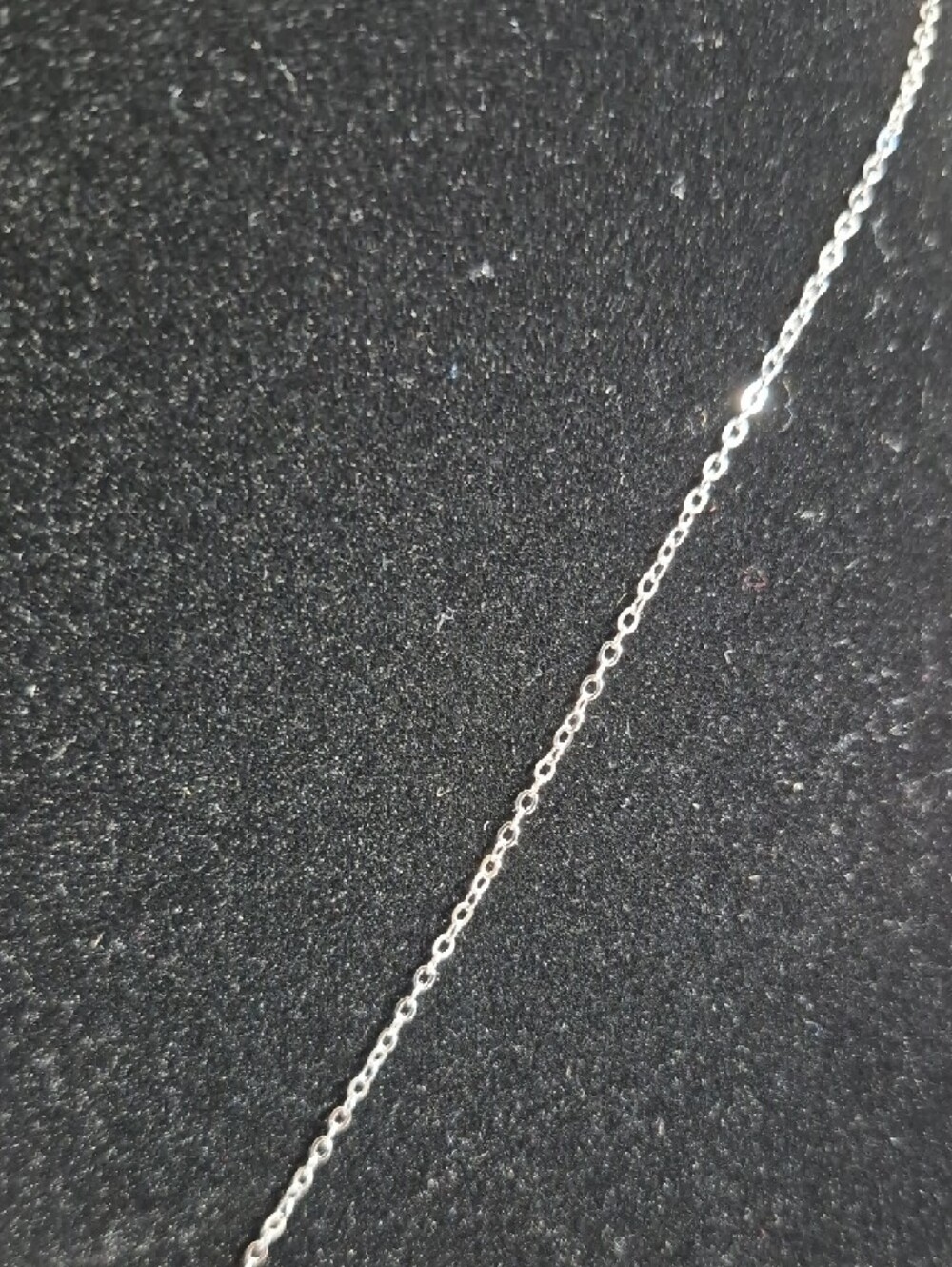 Moissanite 925 Sterling Silver Pendant Chain - Picture 2 of 6